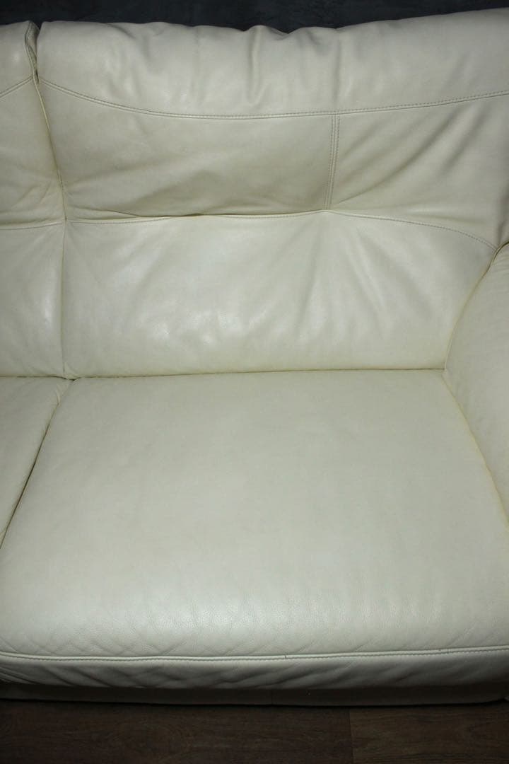 首都圏送無料〜ACTUS SHUL 総本革　3人掛け　超極上　当時35万　ソファ