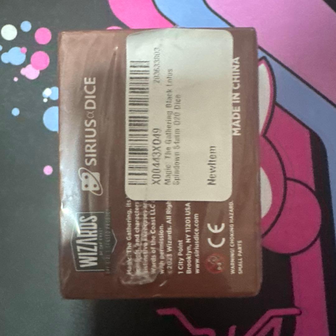 超珍品】MTG ダイス Black Lotus D20