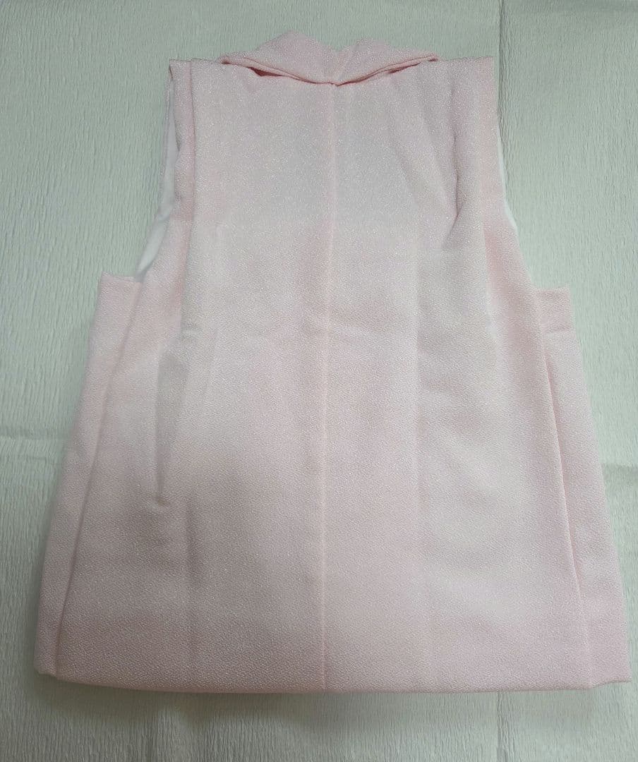 3歳☆式部浪漫 七五三 着物被布セット くす玉ピンク