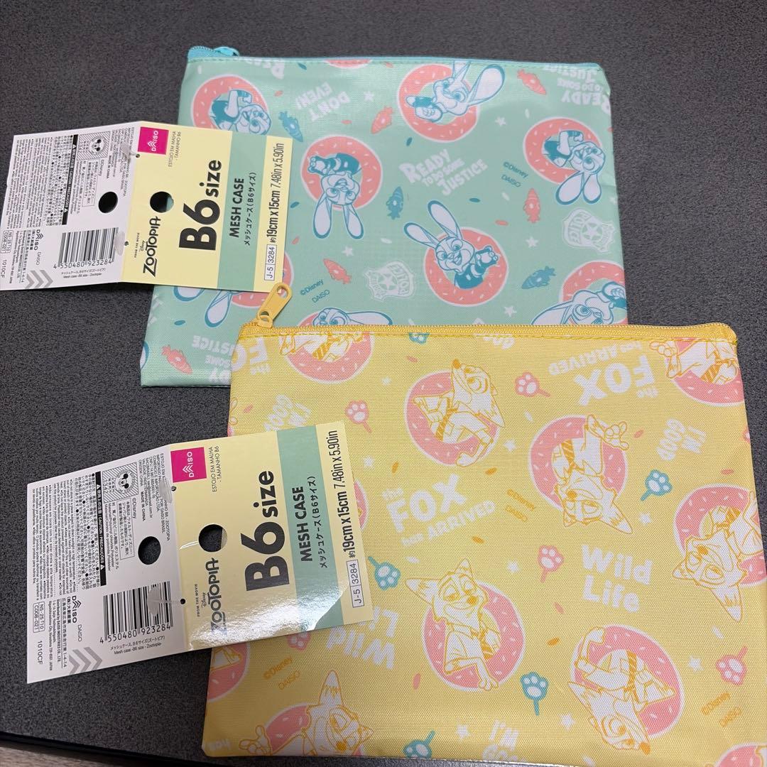 ズートピア 7点セット 靴下 前髪クリップ ディズニー カードケース