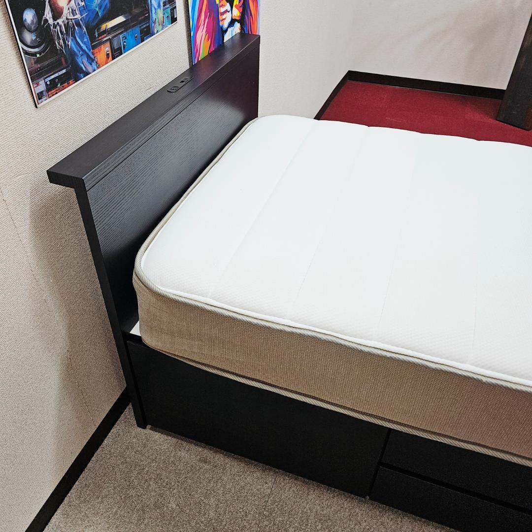 セットフレーム+ マットレス\"S\"bed Simple 東京23区内送料無料。