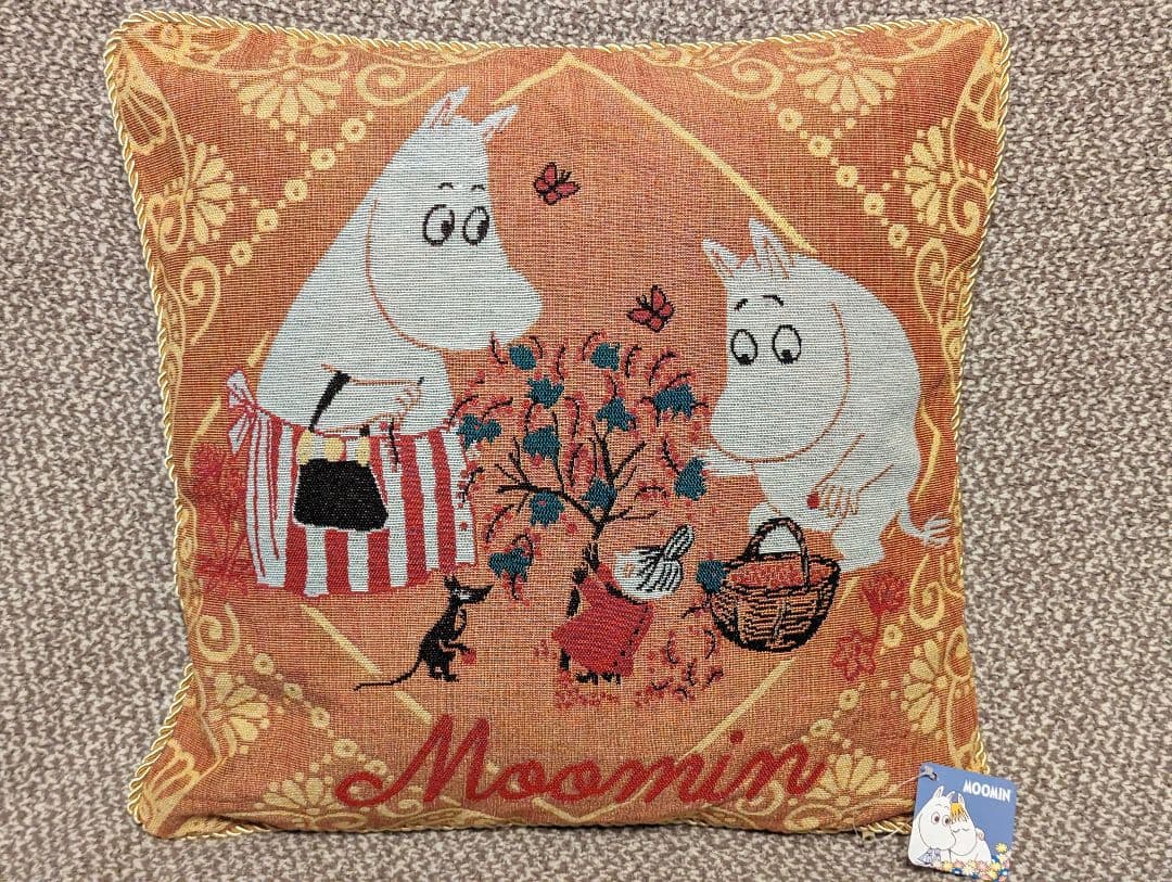 【新品未使用品】MOOMIN（ムーミン）ゴブラン織 クッション3種
