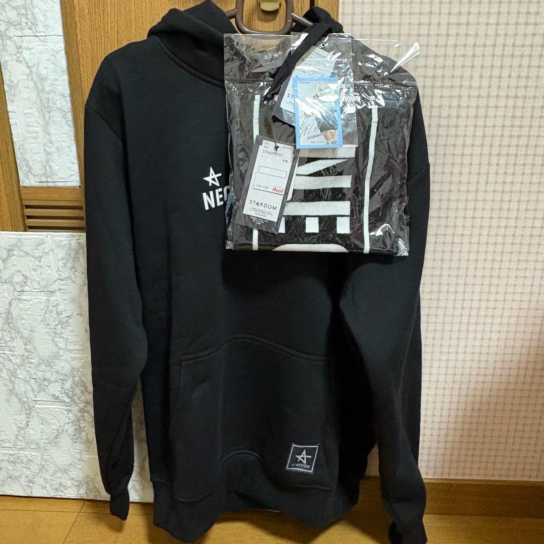 スターダム スターライトキッド パーカー タオル ステッカー 裏起毛