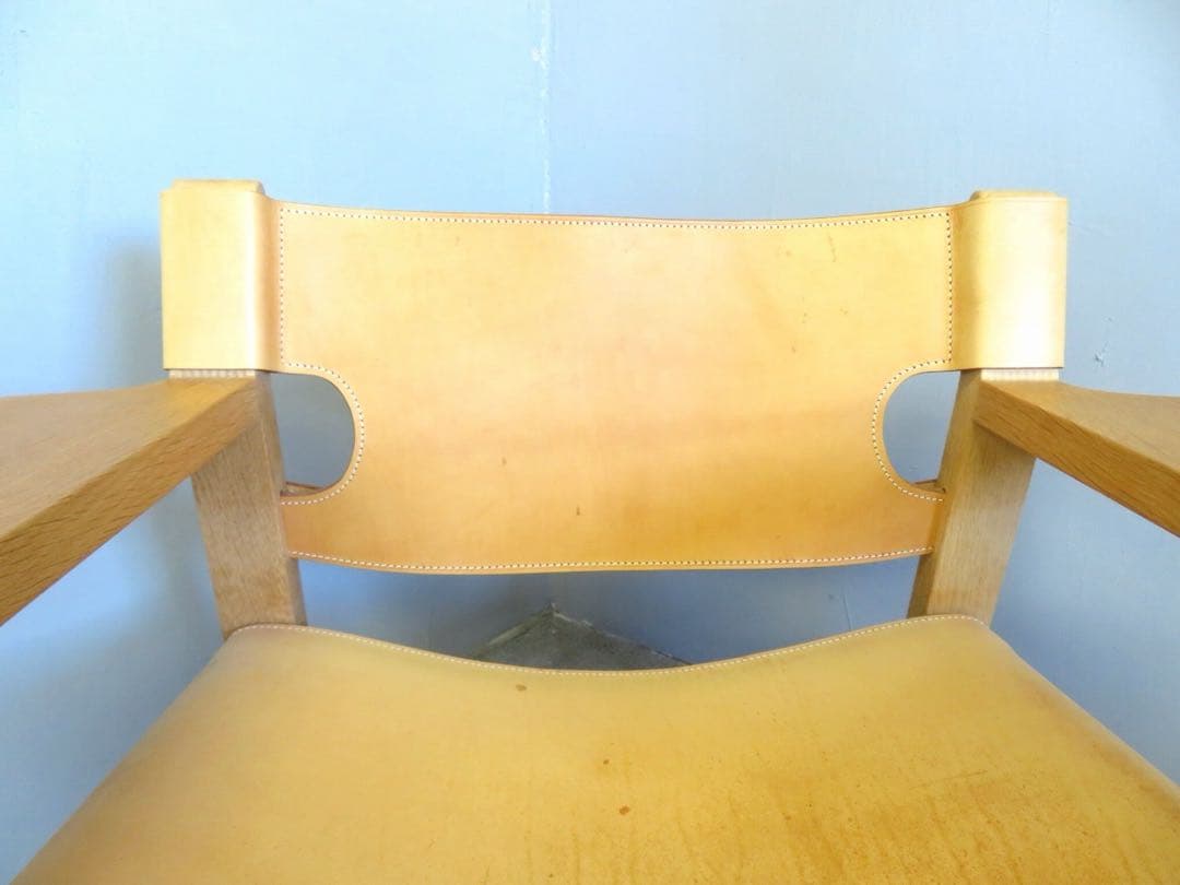 フレデリシア　モーエンセン　スパニッシュチェア　オーク材　本物　北欧　デンマーク