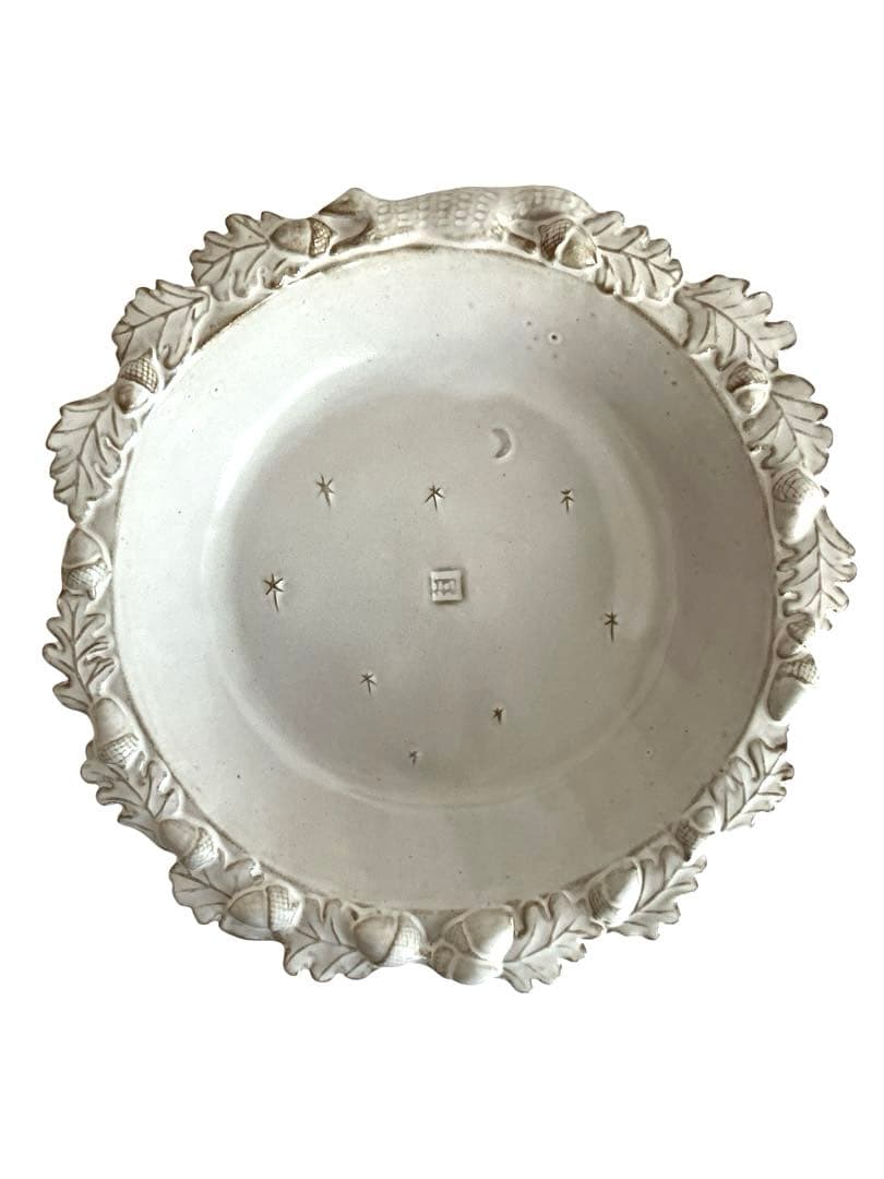 【新品】きつねとドングリのスープ皿 3枚セット