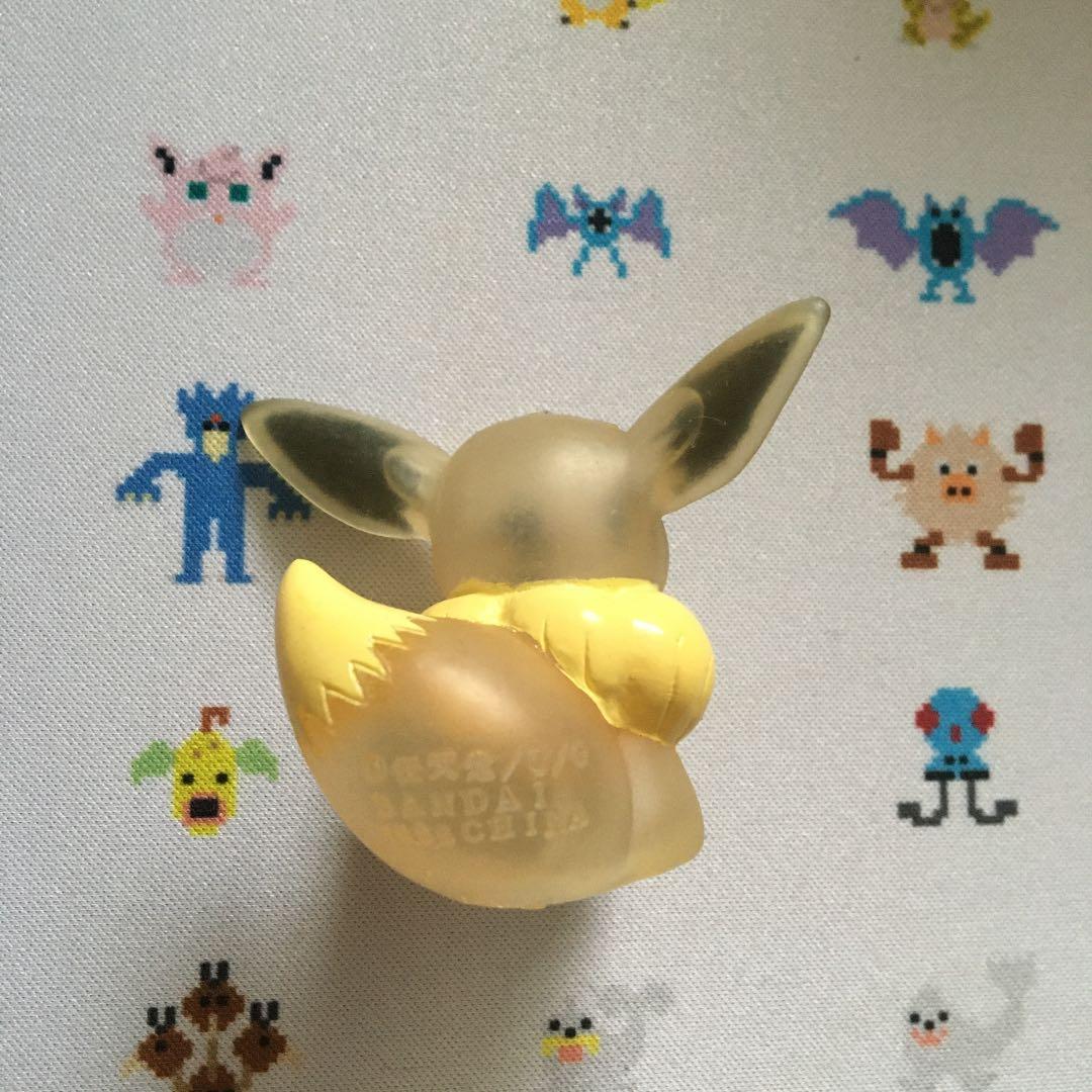 ポケモン 指人形 イーブイ クリア 中古 ポケモンキッズ ソフビ