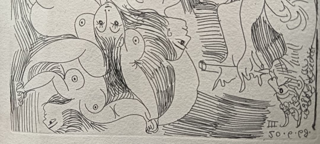 ピカソ Picasso エッチング 銅版画 - メルカリ