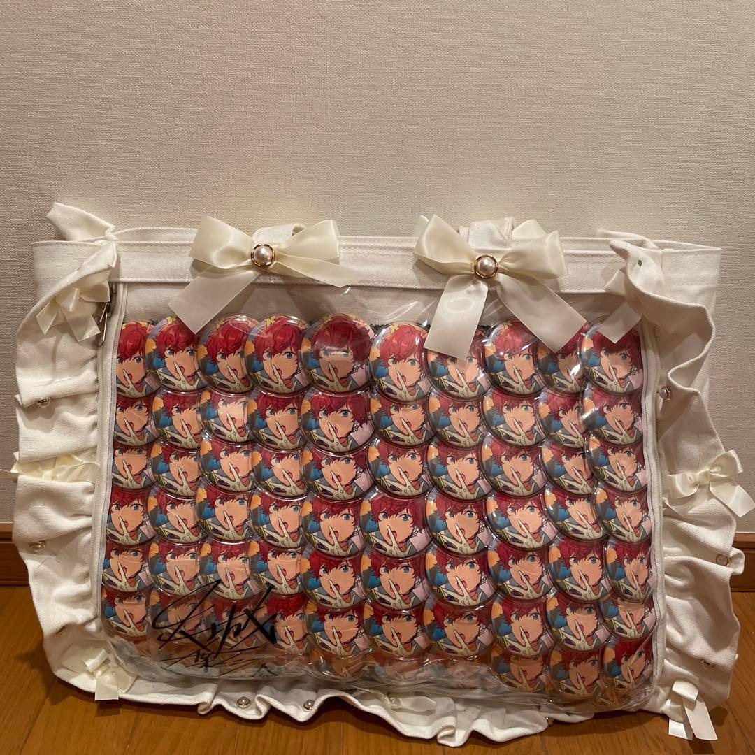 天城一彩 シャッフル パフィバニ 缶バッジ80個 痛バ サインステッカー