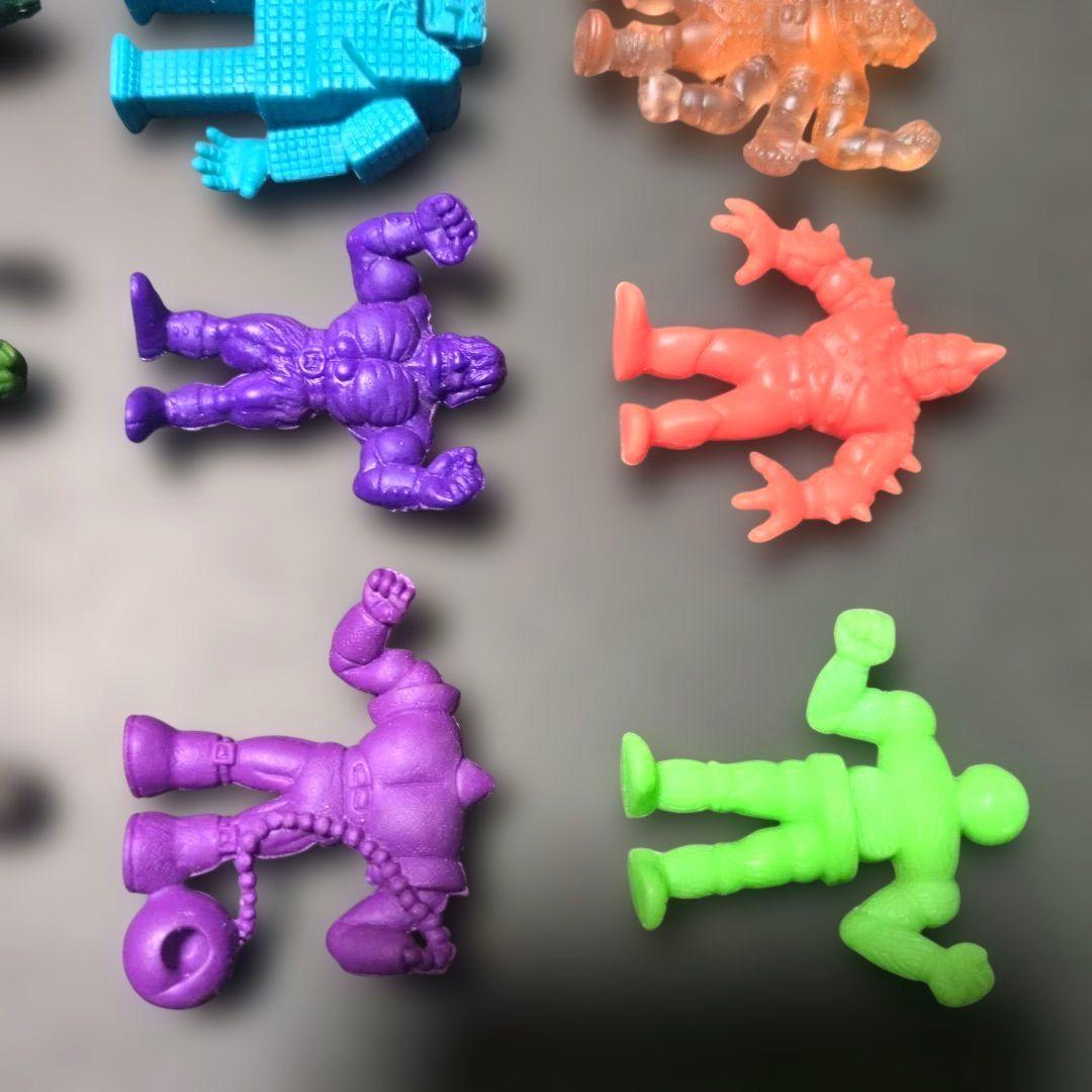 キン肉マン キン消し キンケシ クリア 王位 激レアカラー 蛍光 珍色