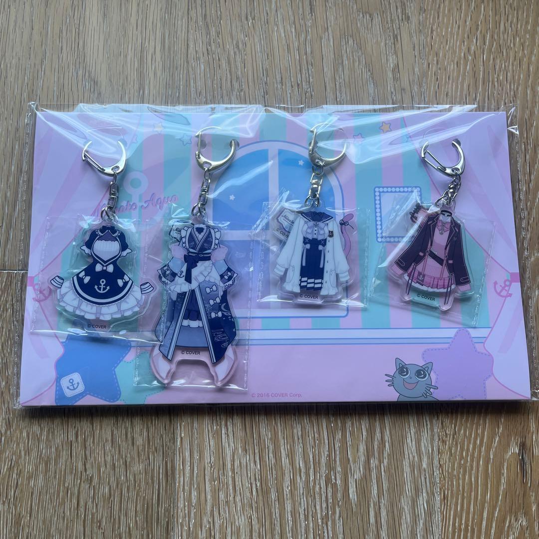 湊あくあ 活動6周年記念グッズ「あくたんのコスチュームキーホルダー
