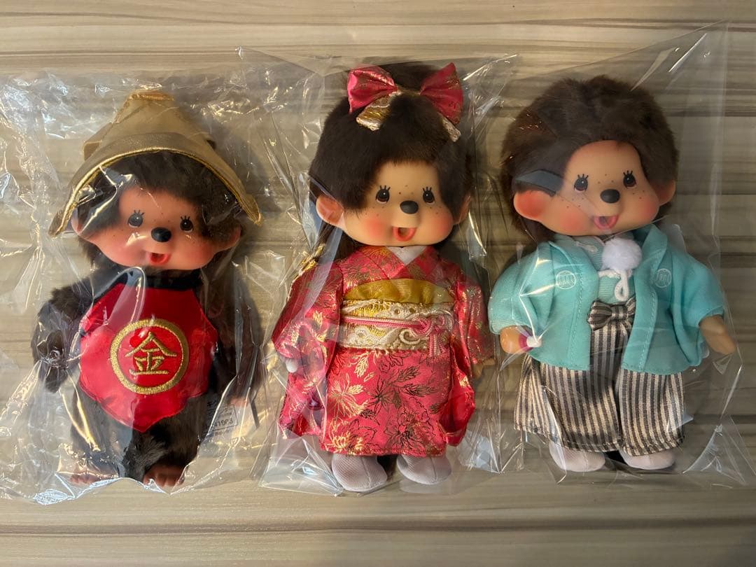 モンチッチ金太郎・紋付袴・振り袖 新品未使用 着物 人形の久月 - メルカリ