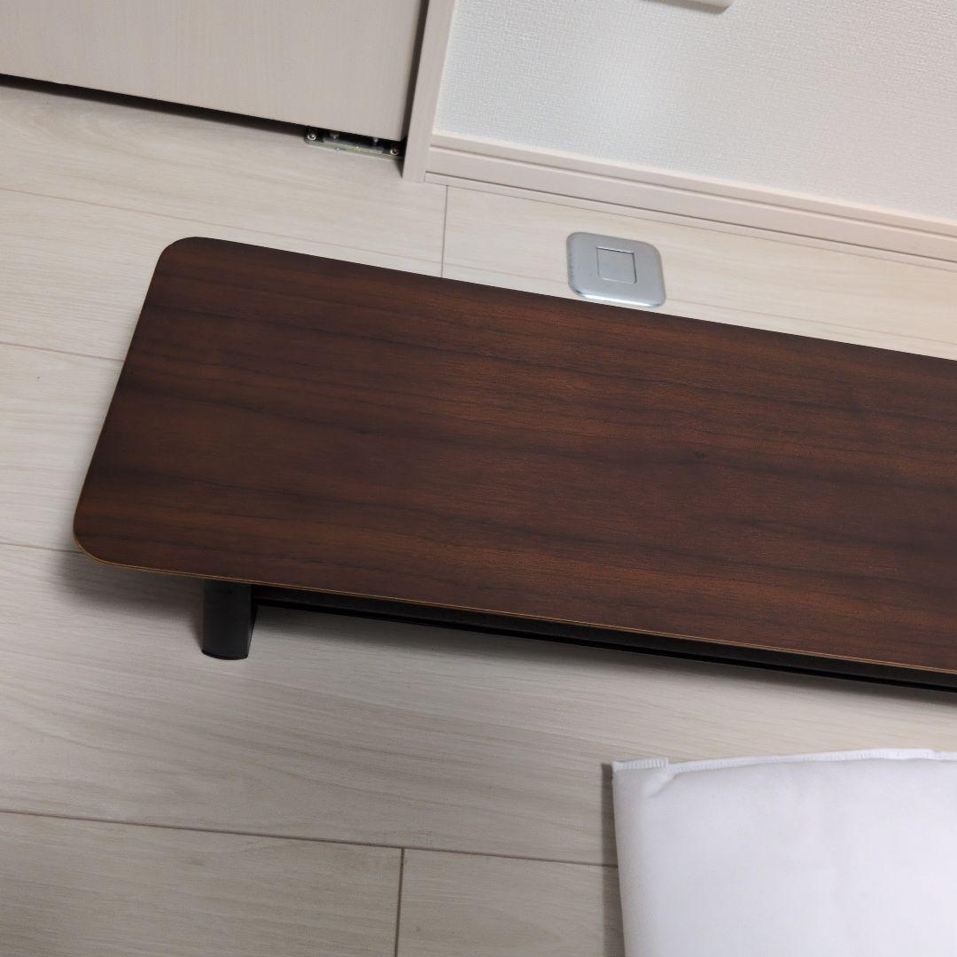 amesoba デスクシェルフ ブラウン