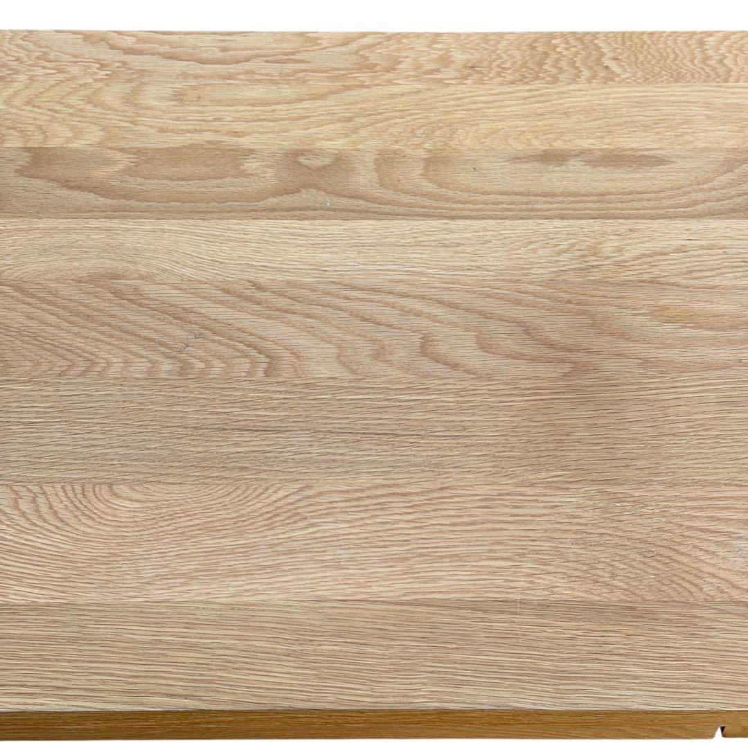 無印良品 無垢材デスク 引出付 オーク材 廃盤 W110