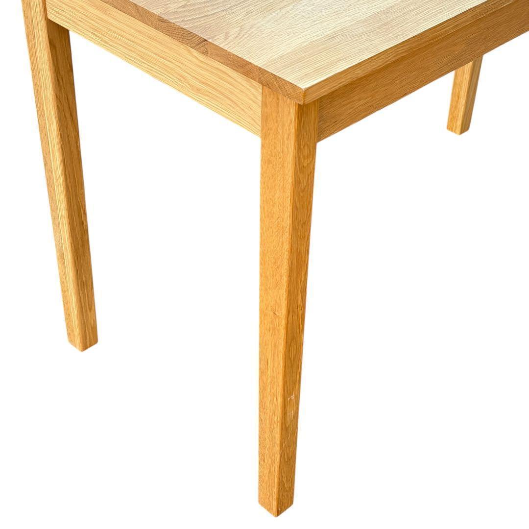 無印良品 無垢材デスク 引出付 オーク材 廃盤 W110