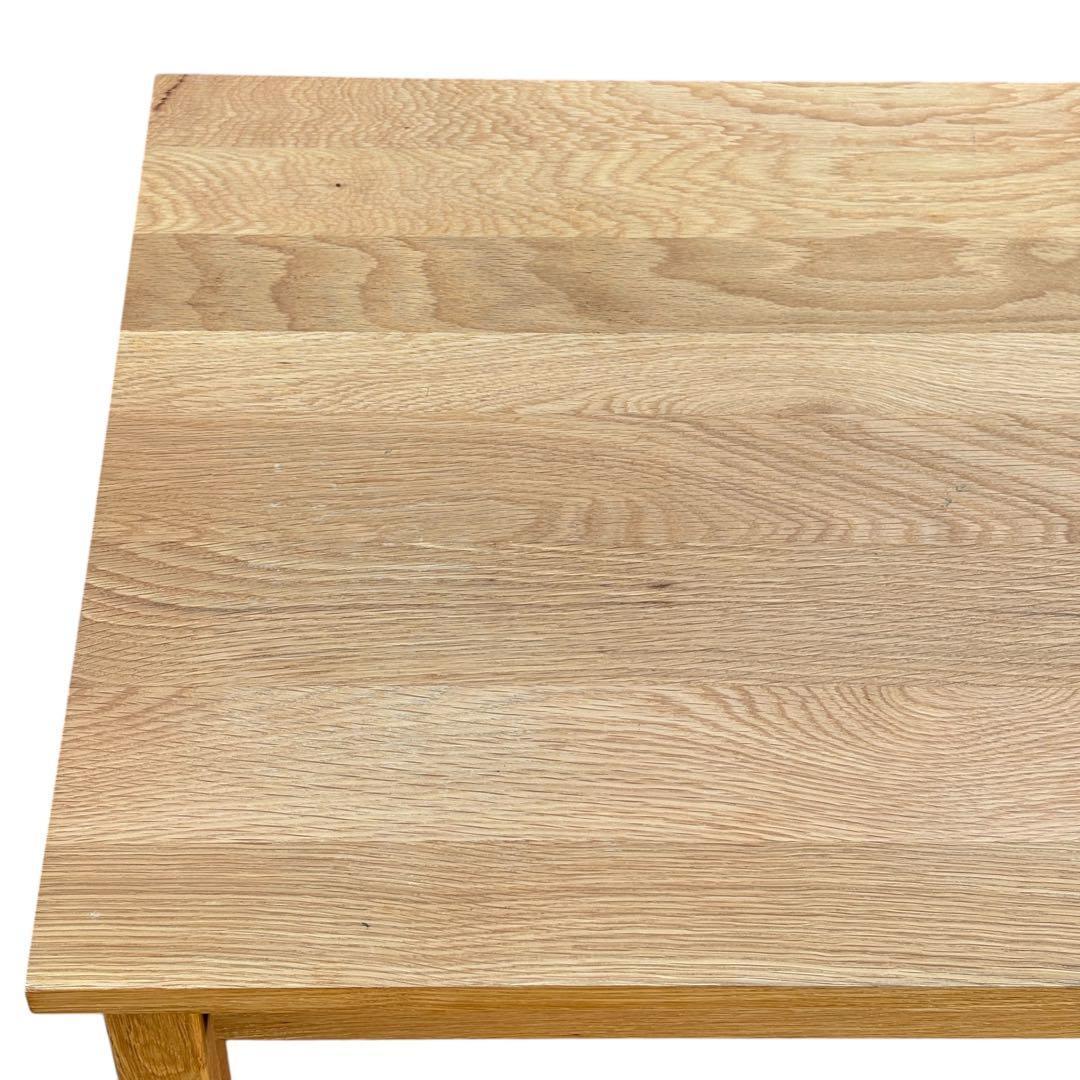 無印良品 無垢材デスク 引出付 オーク材 廃盤 W110