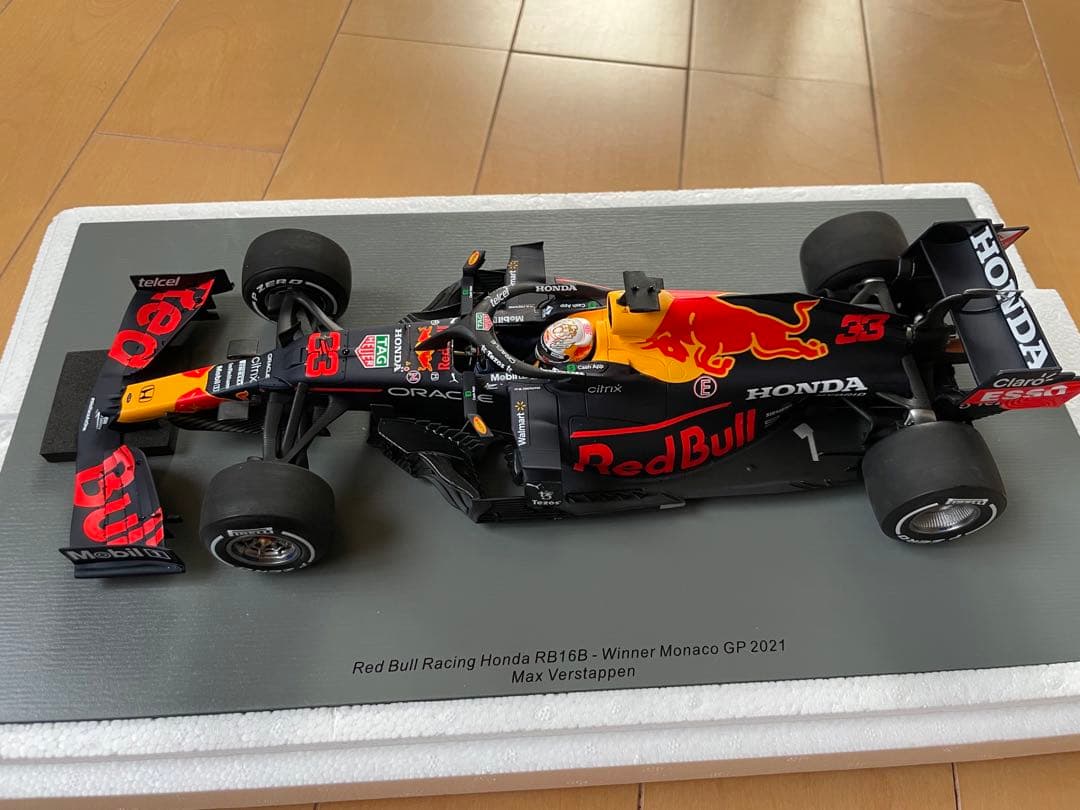 レッドブルホンダ2021年モナコグランプリ優勝　フェルスタッペン