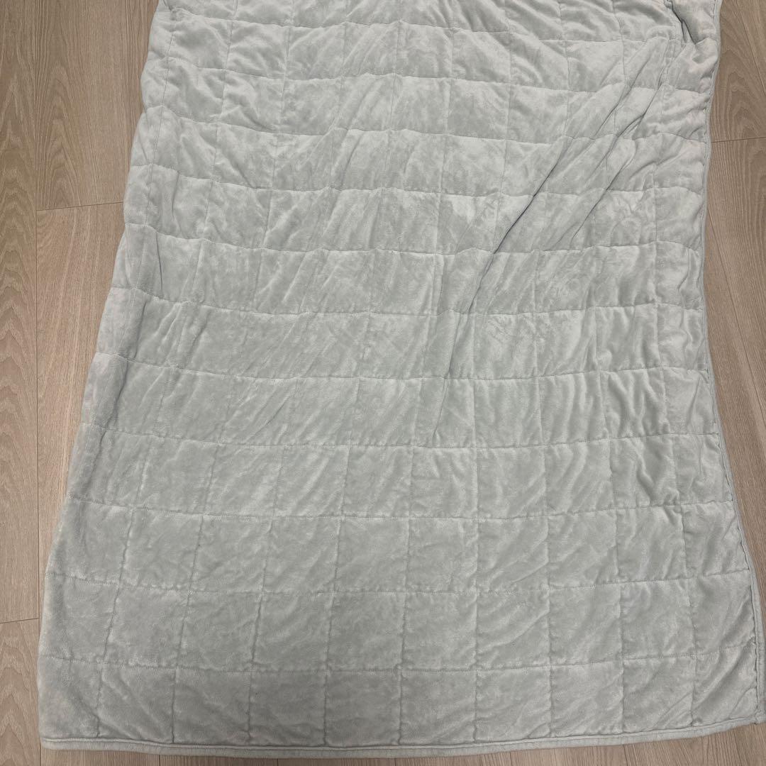 ハグラビ　ウェイトブランケット　ライトグレー