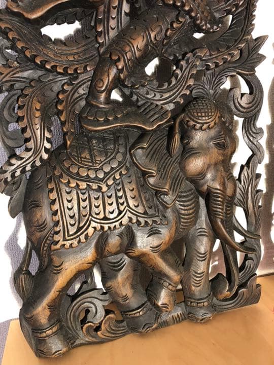タイのインテリア オブジェ 置物 壁掛け⑤
