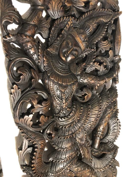 タイのインテリア オブジェ 置物 壁掛け⑤