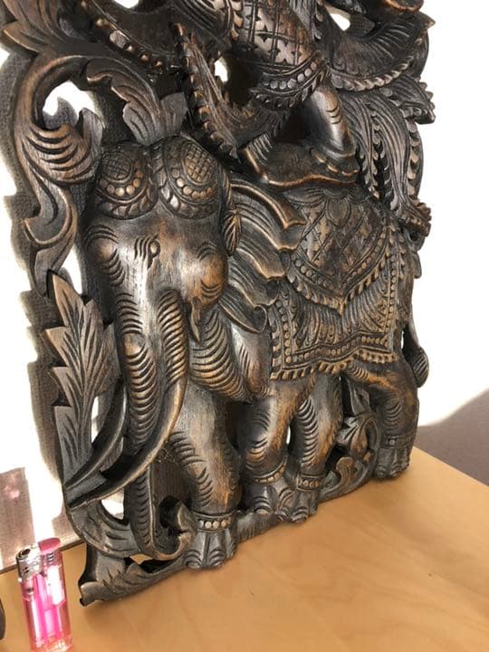 タイのインテリア オブジェ 置物 壁掛け⑤