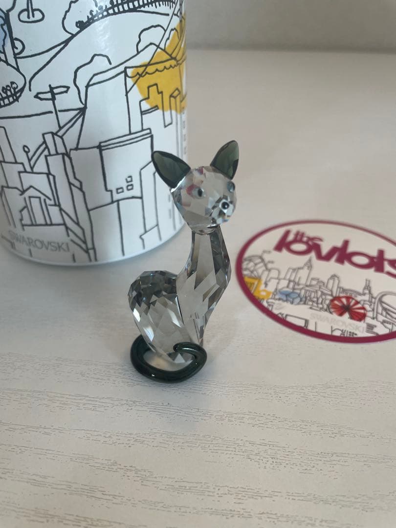 スワロフスキー ラブロッツ 猫 イネス ネコ Swarovski