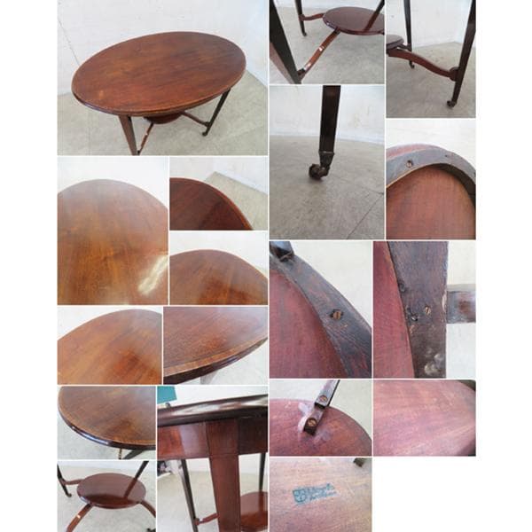 美品■ロイズ・アンティークス■エドワーディアン■オケージョナルテーブル■イギリス