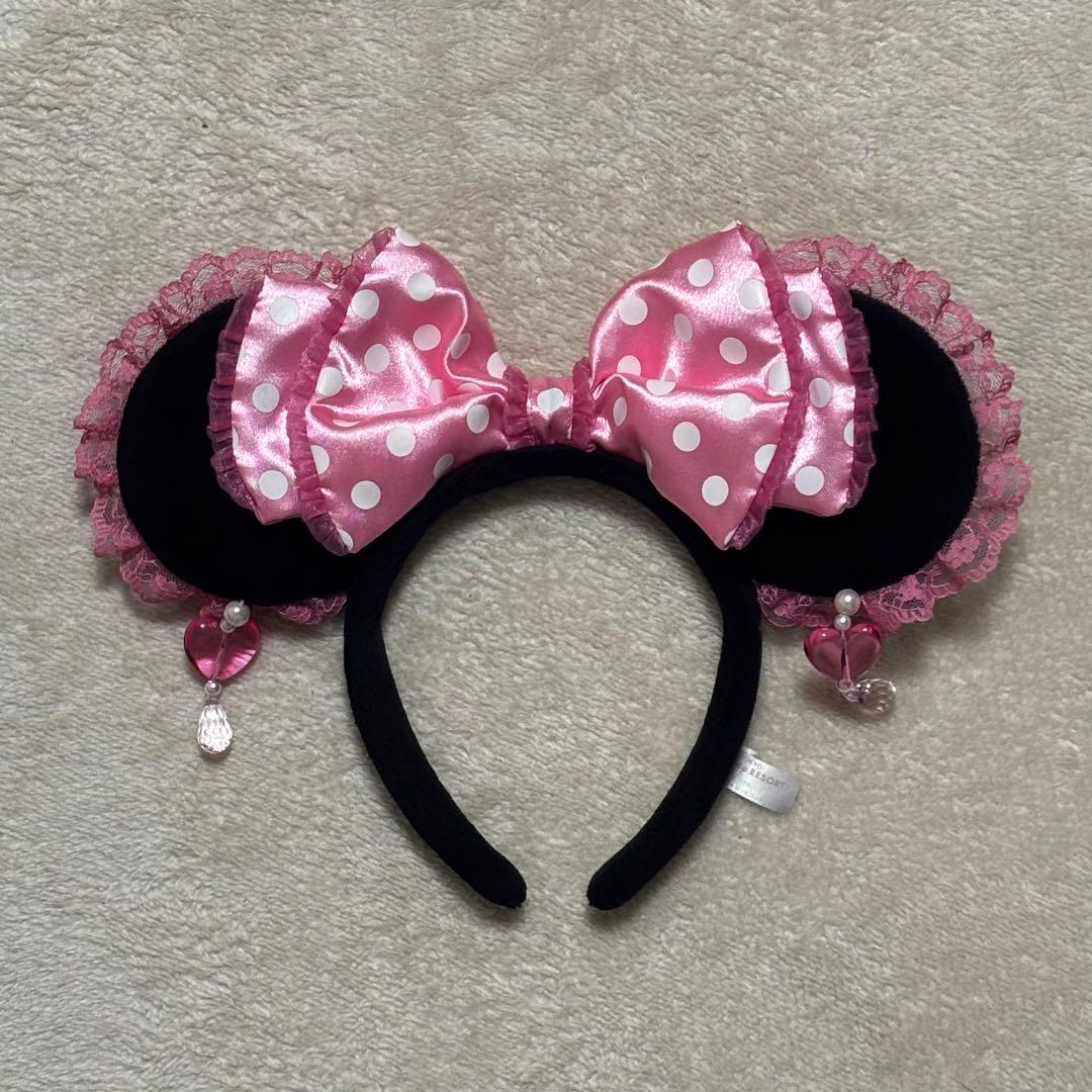 即日発送可能】ミニーマウス風カチューシャ フリーサイズ - メルカリ