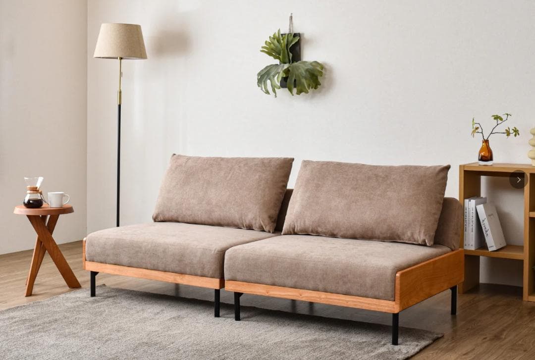 チャキ☆㊻VENTOTA 2人掛け ソファベッド Licsa （リクサ）