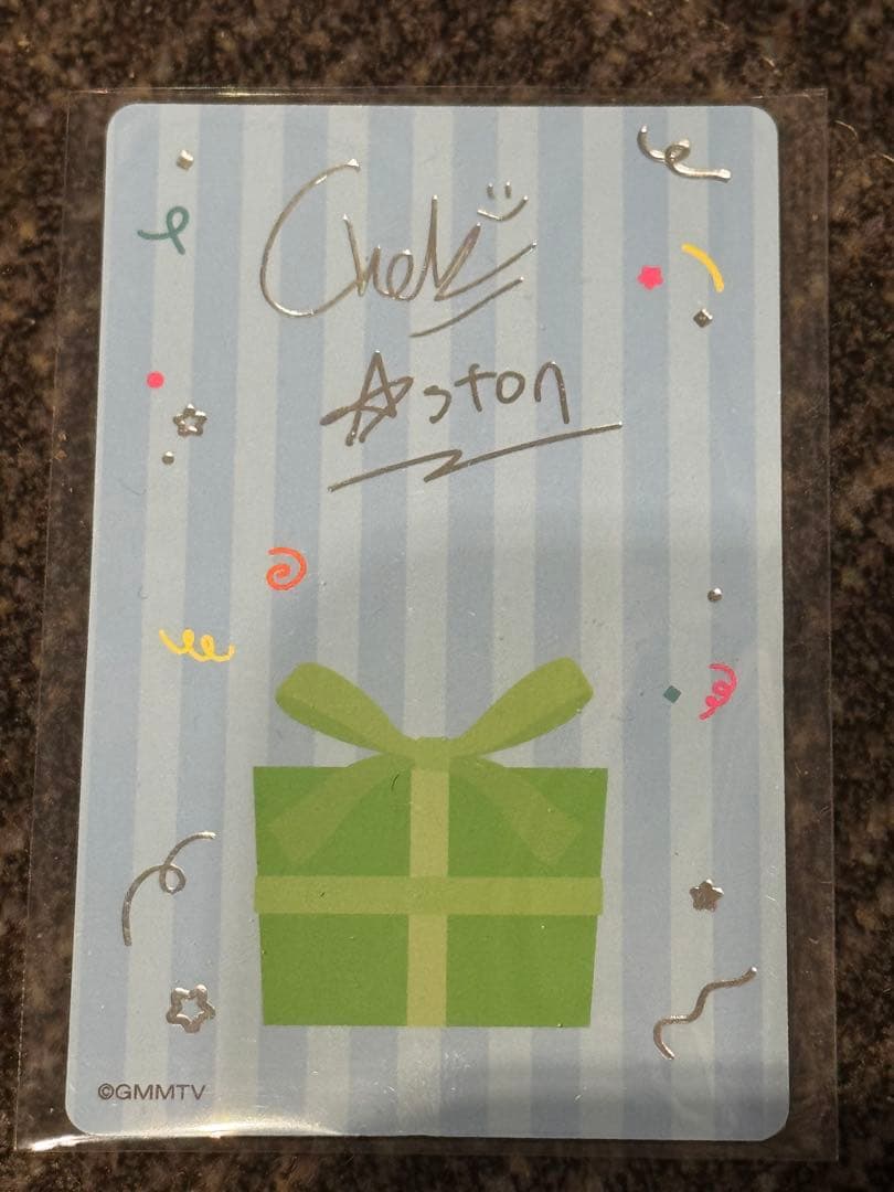 GMMTV Bookfair シークレットトレカ　ChokunAston