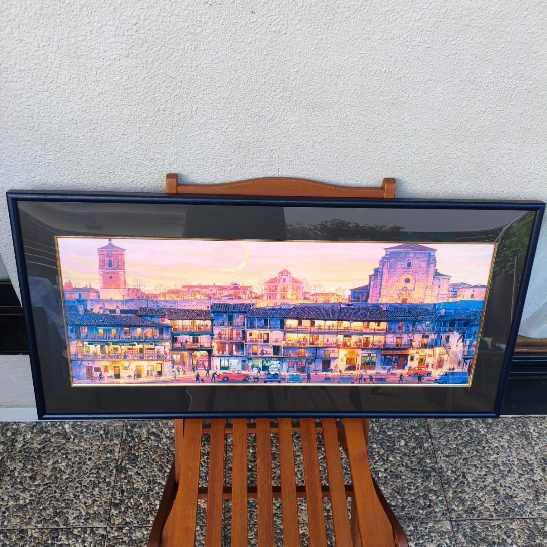 笹倉鉄平 マヨール広場 アートポスター - メルカリ