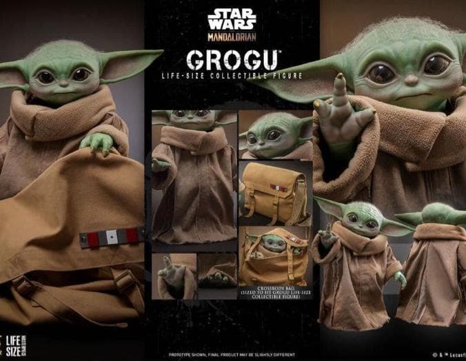 ホットトイズ 1/1 マンダロリアン グローグー キャリーバッグ付 - メルカリ