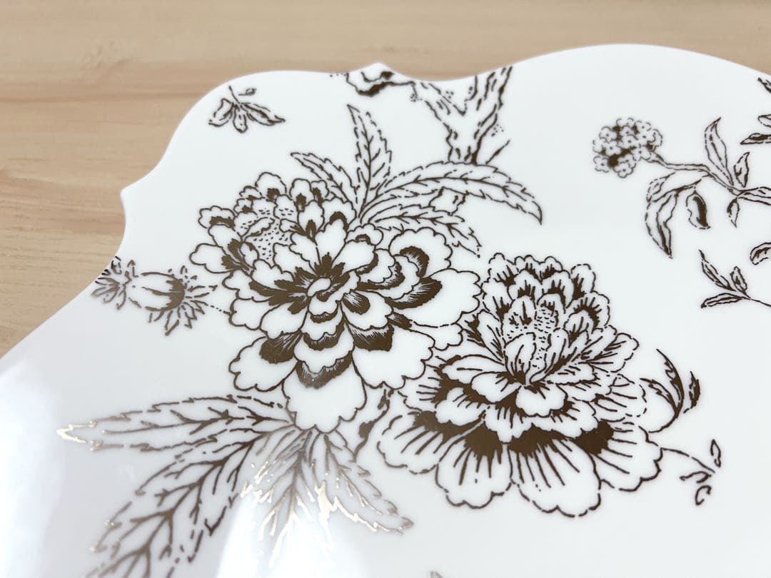 未使用ウェッジウッド ジャスパー・コンラン バロックプラチナプレート