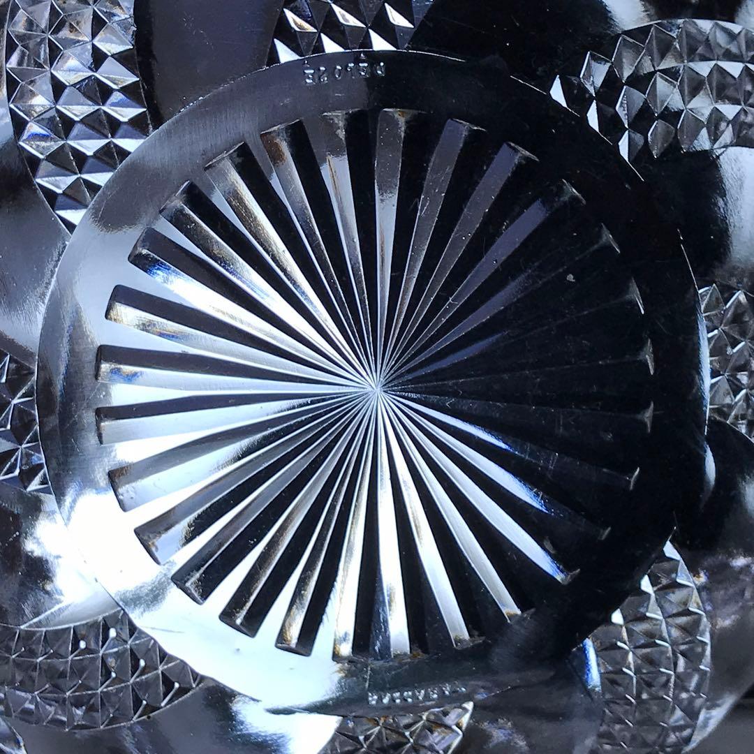 美しいオールドバカラBACCARATセルパンタンSERPENTINEサラダボウル