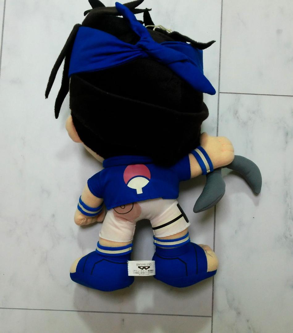 NARUTO ナルト　うちはサスケ　アミューズメント専用　ぬいぐるみ　一般非売品