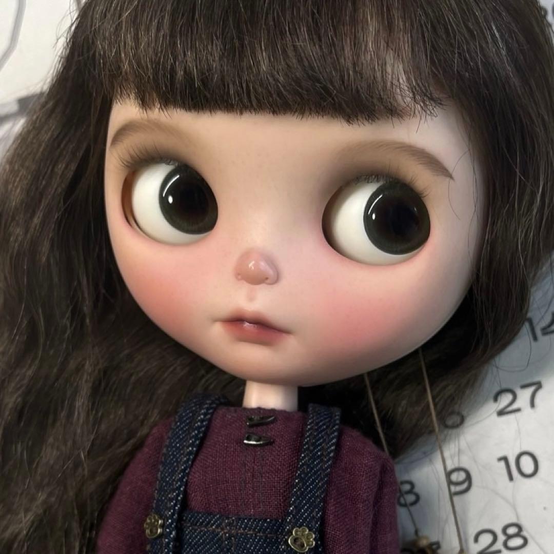 カスタムブライス 海外作家様 人形 ナチュラルメイク かわいい 自然 フルセット