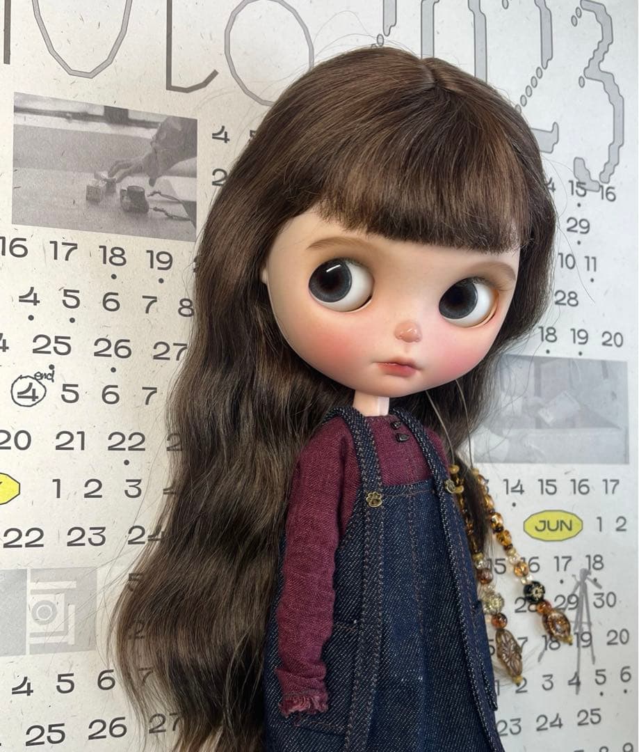 カスタムブライス 海外作家様 人形 ナチュラルメイク かわいい 自然 フルセット