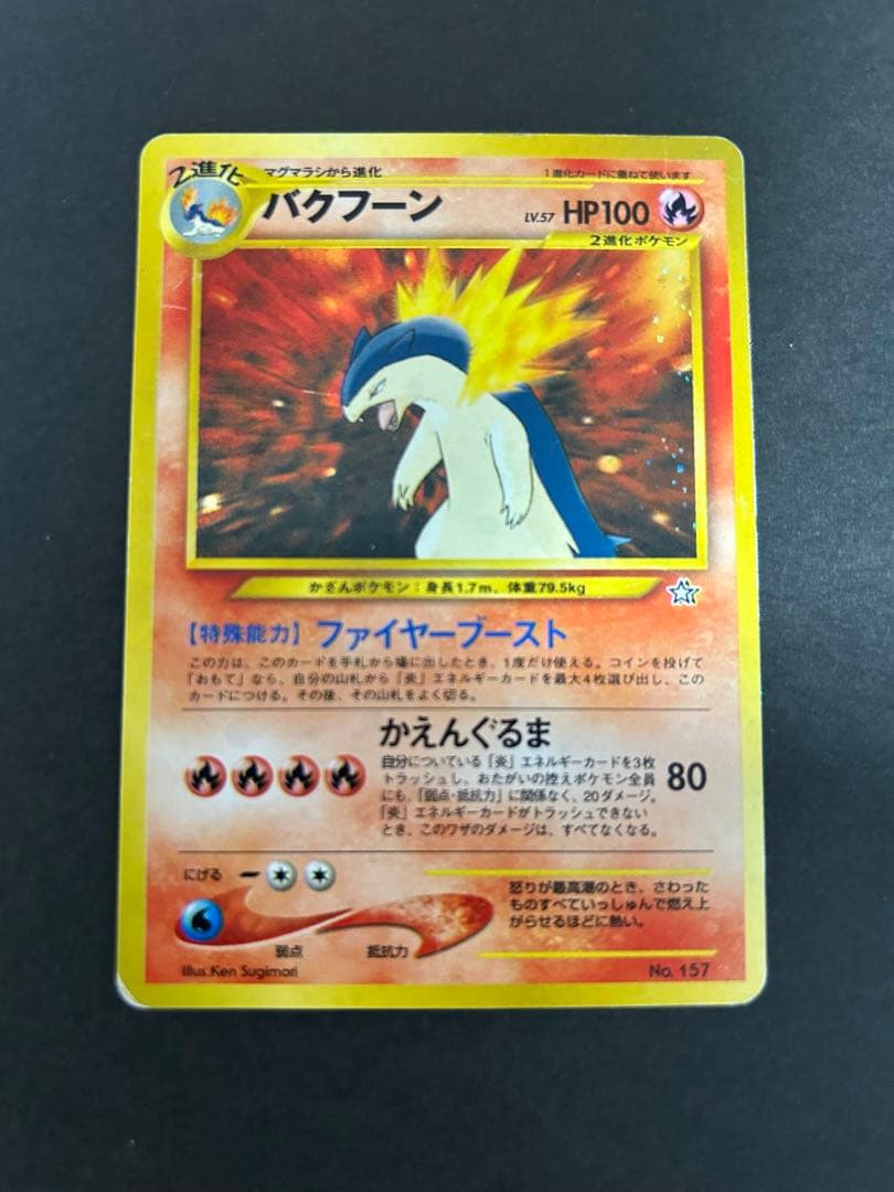 バクフーン プレミアムファイル PROMO 第1世代 1996~1999 - メルカリ