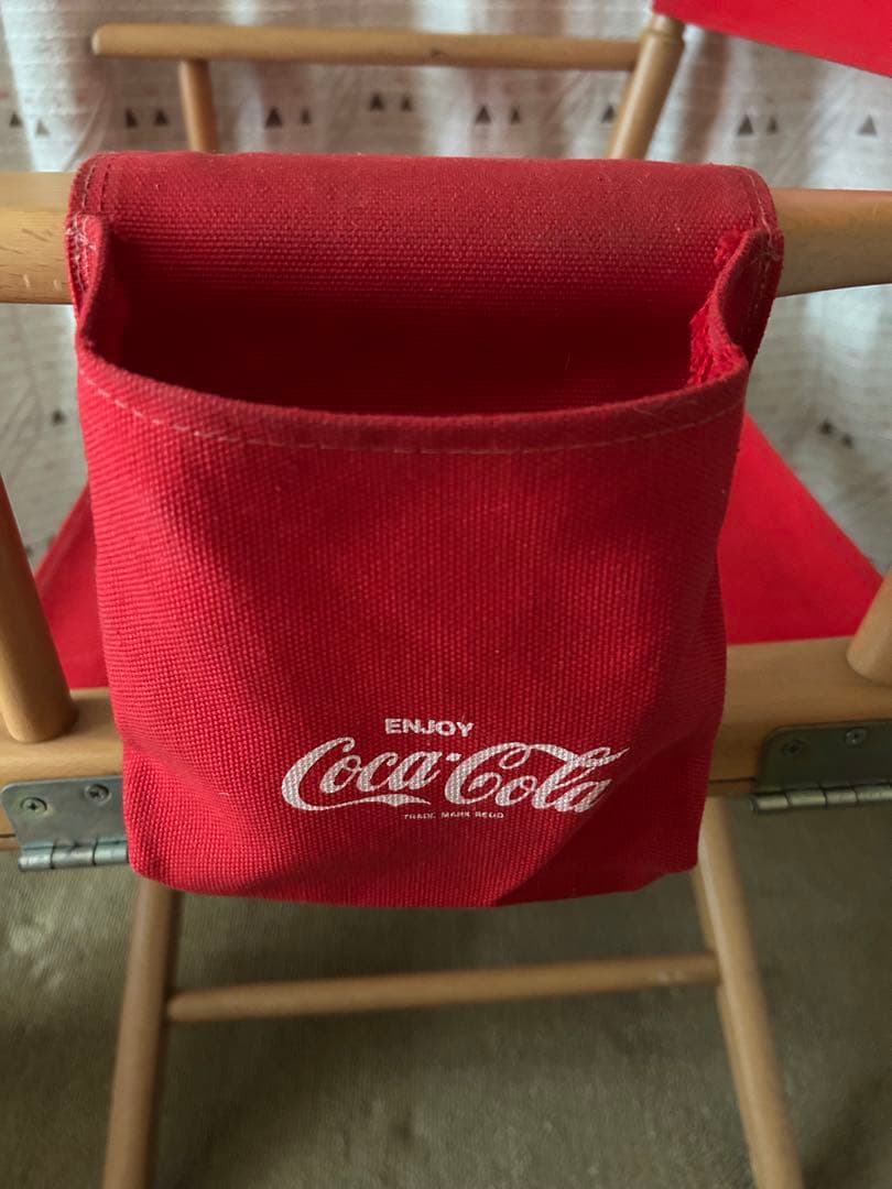 コカコーラ　イス　ディレクターチェア