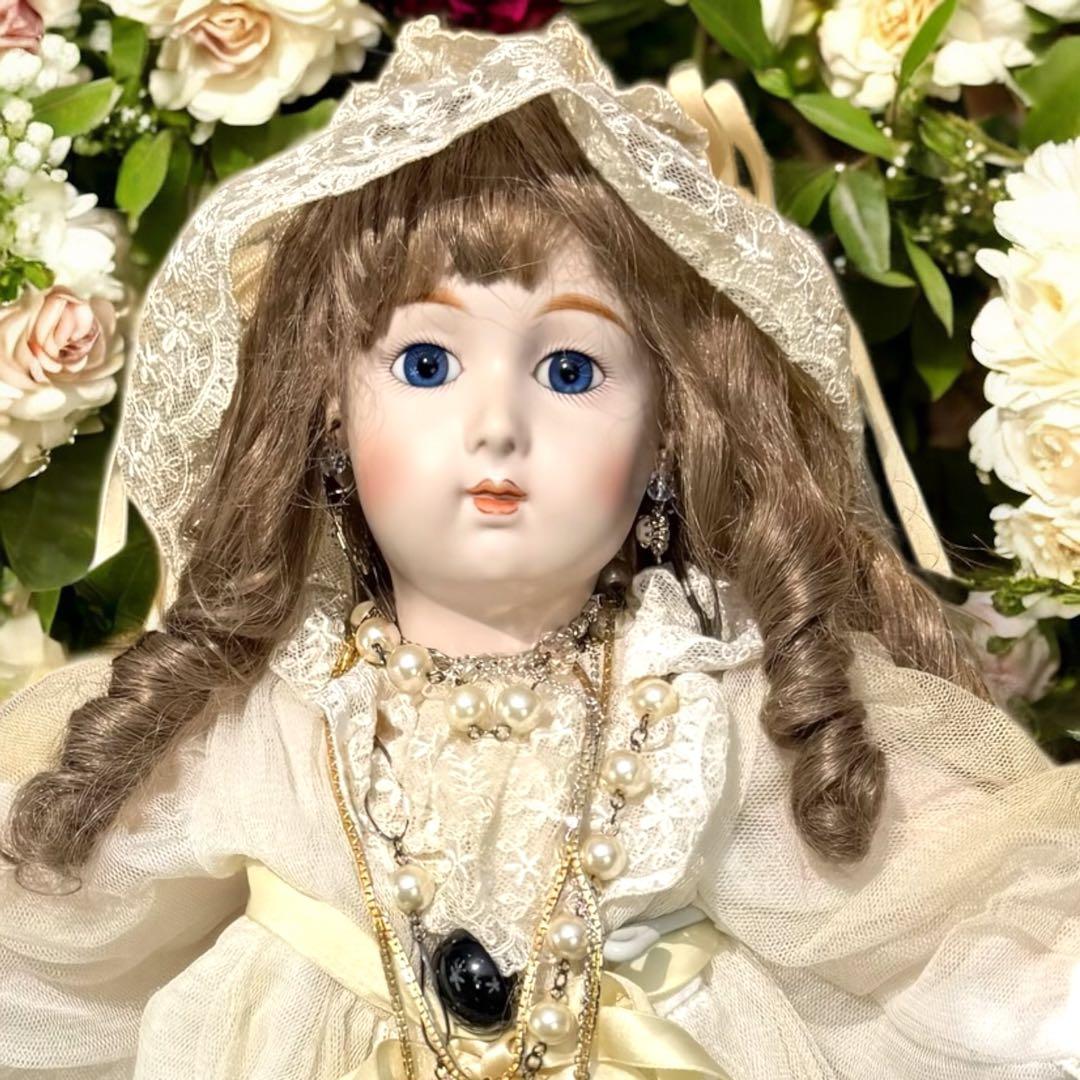 miyantan ビスクドール ロングフェイス ジュモー 結婚式 恋 花嫁