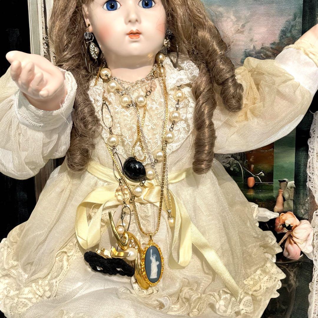 miyantan ビスクドール ロングフェイス ジュモー 結婚式 恋 花嫁