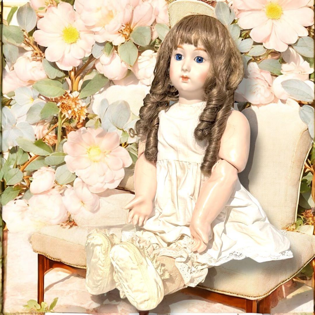 miyantan ビスクドール ロングフェイス ジュモー 結婚式 恋 花嫁