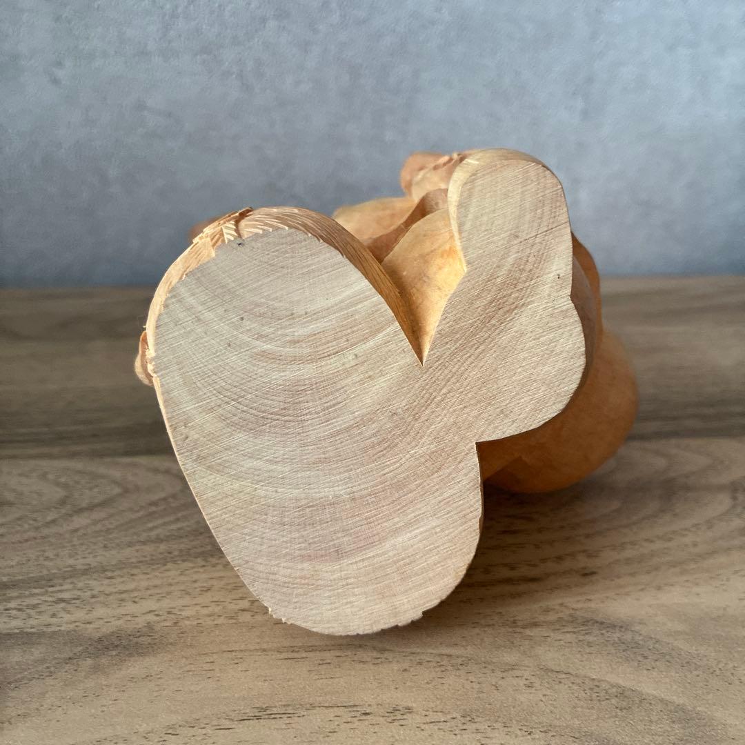 大黒天　木彫り　約15cm