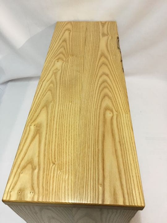 センターテーブル コーヒーテーブル ホワイトアッシュ 無垢材 新品未使用