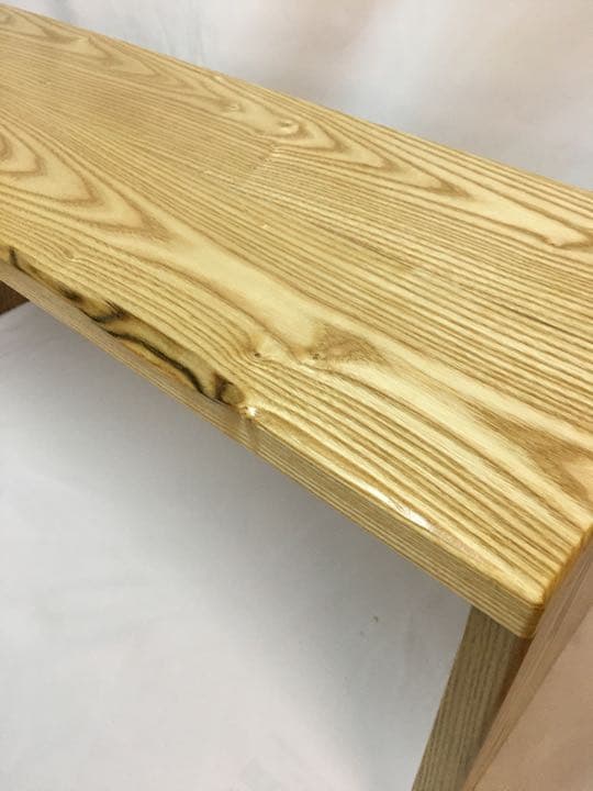 センターテーブル コーヒーテーブル ホワイトアッシュ 無垢材 新品未使用