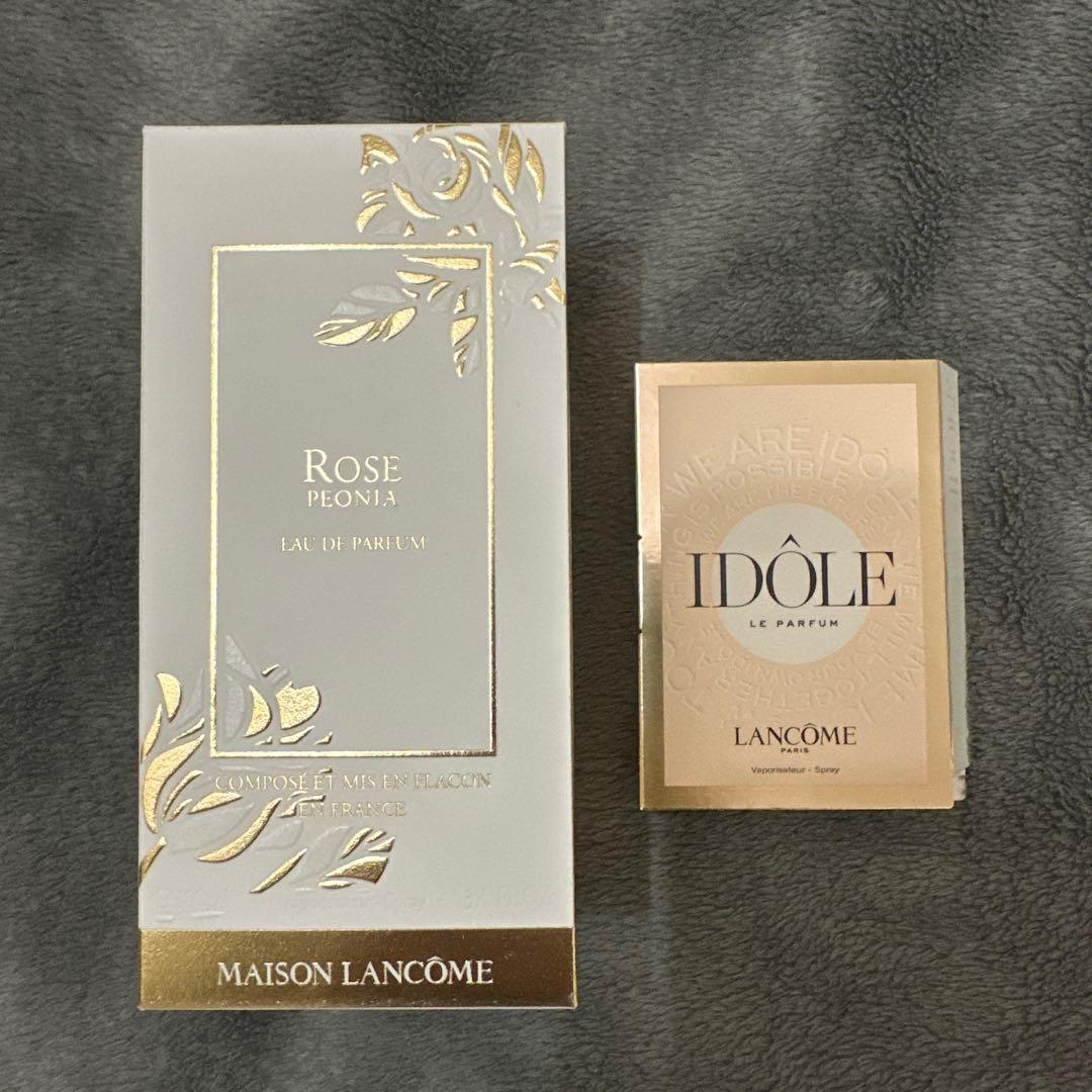 新品未使用品　ランコム　メゾンランコム ローズピオーニア 100ml ＋試供品