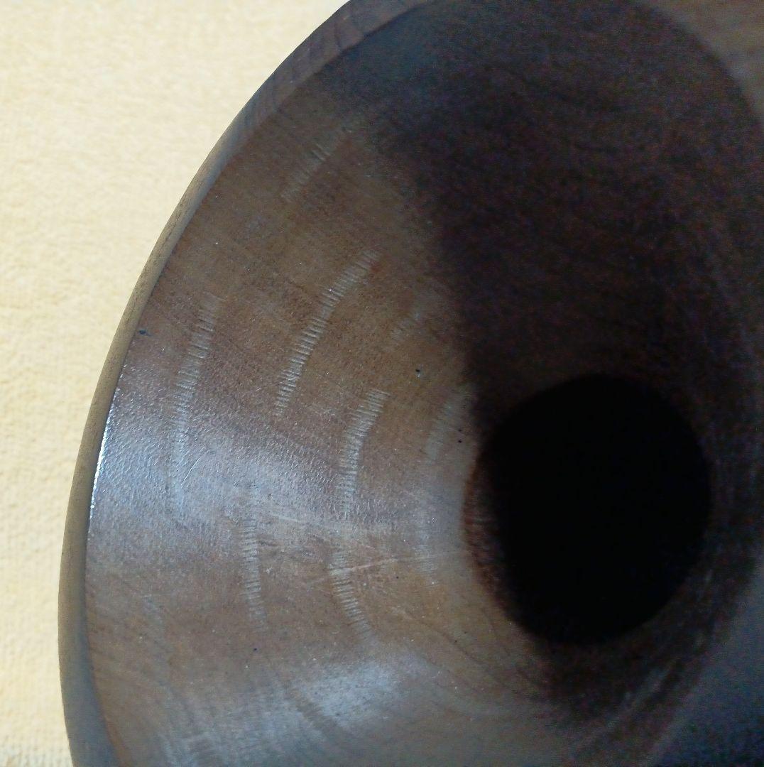 和楽器 小鼓の胴 裏カンナ目(むかでカンナ目)