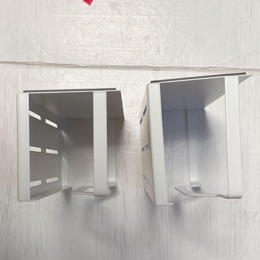 キッチンラック マグネット 2個セット バスルームラック 超強力 耐荷重5KG