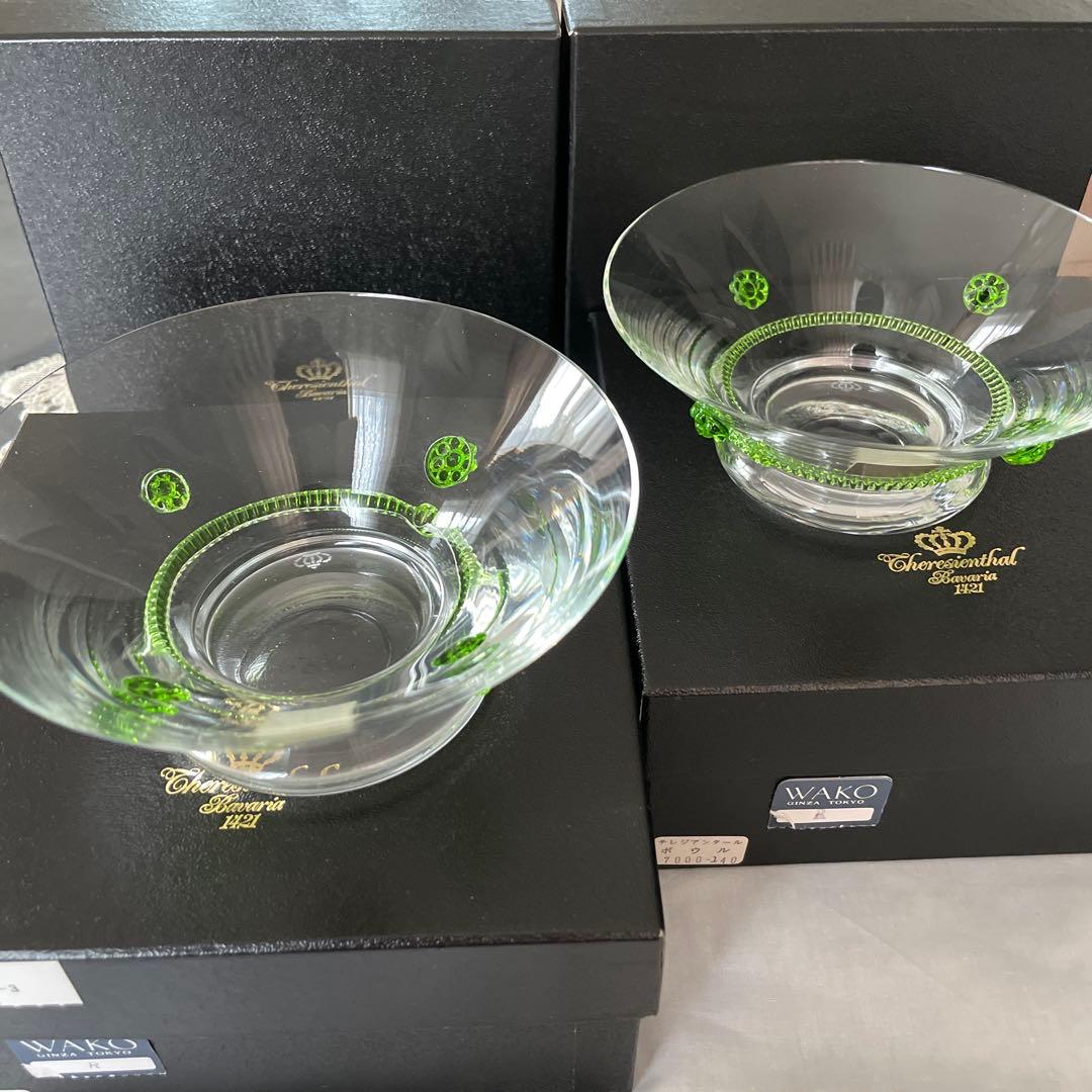 テレジアンタール⭐︎バッカス ロゼット ライトグリーンボウル（小