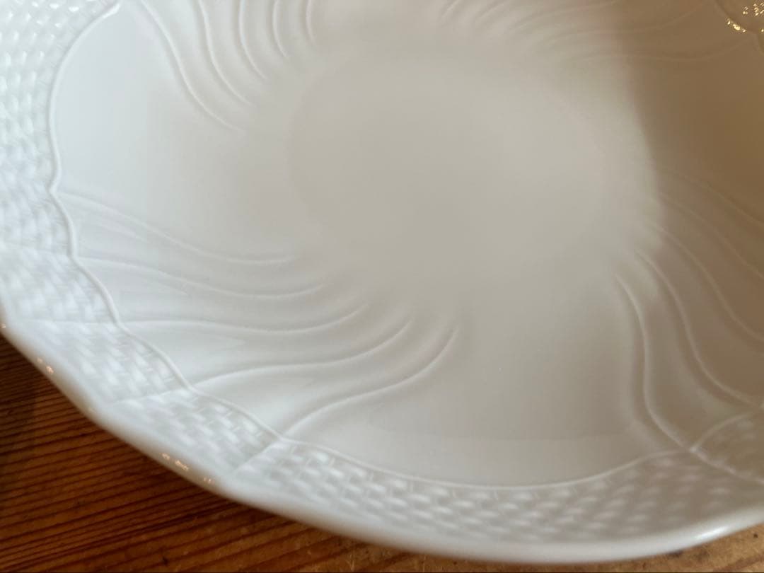 ジノリ　ベッキオホワイト　21ラウンド深皿×5