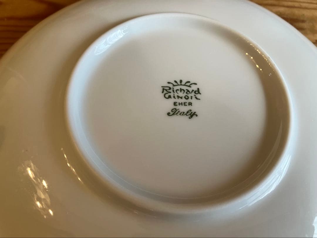 ジノリ　ベッキオホワイト　21ラウンド深皿×5